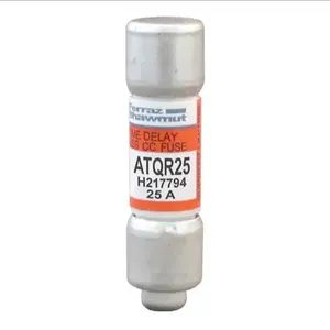 MERSEN FERRAZ ATQR25 Time Delay Fuse, 600V, 25A, Class CC | CH4WGP