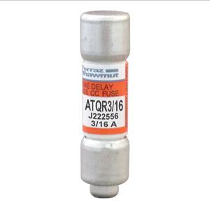 MERSEN FERRAZ ATQR3/16 Time Delay Fuse, 600V, 0.187A, Class CC, 1 Pole | AG8MAA