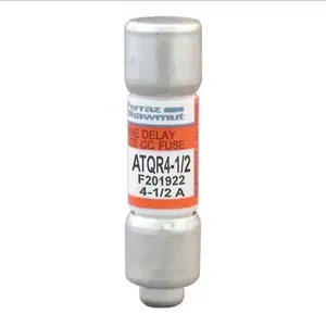 MERSEN FERRAZ ATQR4-1/2 Time Delay Fuse, 600V, 4.5A, Class CC, 1 Pole | AG8MAF