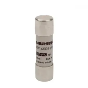 MERSEN FERRAZ B1017199 Fuse, 8A | CH4WHG FR14GR69V8