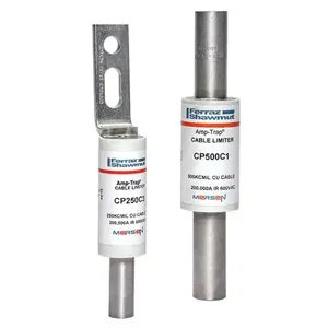 MERSEN FERRAZ CP750C2 Cable Protector Fuse, 600V, 750 MCM CU, Blade To Cable Mount | CH4WUK