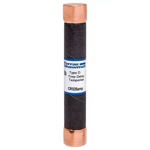 MERSEN FERRAZ CRS25 Canadian Fuse, 600V, 25A, Ferrule Mount | CH4WXJ