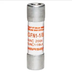 MERSEN FERRAZ GFN1-1/8 Time Delay Midget Fuse, 250V, 1.125A | CH4XVZ GFN1/8