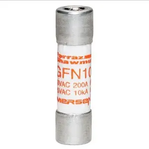 MERSEN FERRAZ GFN10 Time Delay Midget Fuse, 125VAC, 10A, 1 Pole | AG8NVX