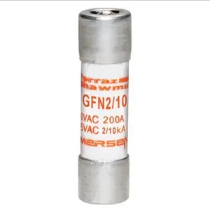 MERSEN FERRAZ GFN2/10 Time Delay Midget Fuse, 250V, 0.2A | CH4XWG