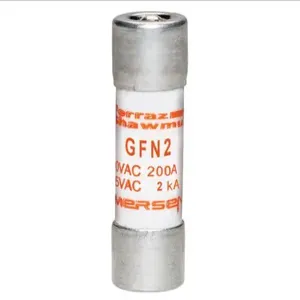 MERSEN FERRAZ GFN2 Time Delay Midget Fuse, 250V, 2A | CH4XWF GFN1/2