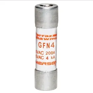 MERSEN FERRAZ GFN4 Time Delay Midget Fuse, 250VAC, 4A, 1 Pole | AG8NWA