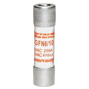 MERSEN FERRAZ GFN6/10 Time Delay Midget Fuse, 250V, 0.6A | CH4XWW