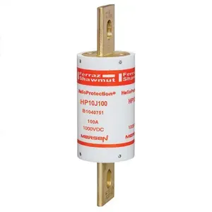 MERSEN FERRAZ HP10J100 Fuse, 1000 VDC, 100A, gPV Class | CH4YUR