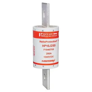 MERSEN FERRAZ HP10J250 Fuse, 1000 VDC, 250A, gPV Class | CH4YVA