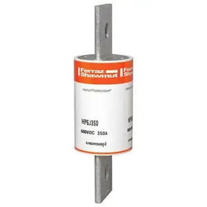 MERSEN FERRAZ HP6J350 Fuse, 600 VDC, 350A, gPV Class | CH4YYP