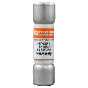 MERSEN FERRAZ HP6M1 Fuse, 600 VDC, 1A, gPV Class | CH4YYY