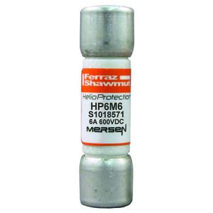 MERSEN FERRAZ HP6M6 Fuse, 600 VDC, 6A, gPV Class | CH4YZK