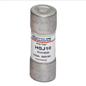 MERSEN FERRAZ HSJ10 Fuse, High Speed, Class J, 600V, 10A | CH4YZP