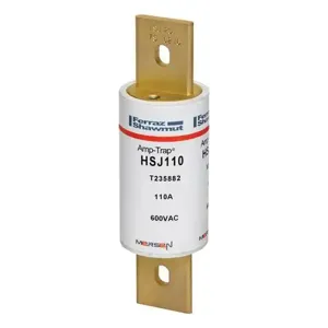 MERSEN FERRAZ HSJ110 Fuse, High Speed, Class J, 600V, 110A | CH4YZR HSJ40