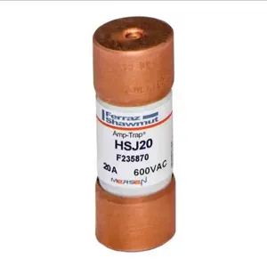 MERSEN FERRAZ HSJ20 Fuse, High Speed, Class J, 600V, 20A | CH4YZW