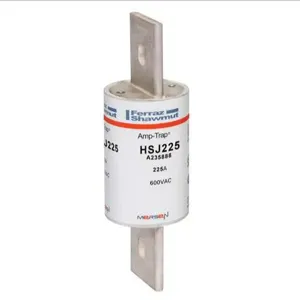 MERSEN FERRAZ HSJ225 Fuse, High Speed, Class J, 600V, 225A | CH4YZY HSJ80