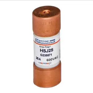 MERSEN FERRAZ HSJ25 Fuse, High Speed, Class J, 600V, 25A | CH4YZZ