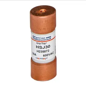 MERSEN FERRAZ HSJ30 Fuse, High Speed, Class J, 600V, 30A | CH4ZAC HSJ1