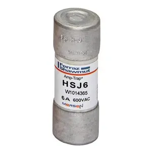 MERSEN FERRAZ HSJ6 Fuse, High Speed, Class J, 600V, 6A | CH4ZAN