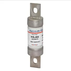 MERSEN FERRAZ HSJ80 Fuse, High Speed, Class J, 600V, 80A | CH4ZAT HSJ25