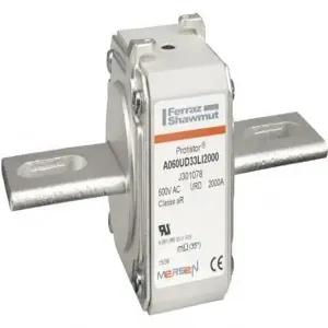 MERSEN FERRAZ J301078 Fuse, 2000A | CH4ZCR A060UD33LI2000