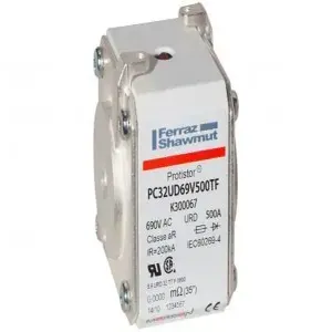 MERSEN FERRAZ K300067 Fuse, 500A | CH4ZEB PC32UD69V500TF