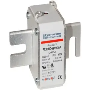 MERSEN FERRAZ L300252 Fuse, 800A | CH4ZGN PC33UD69V800A