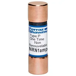 MERSEN FERRAZ NRN1 Canadian Fuse, 250V, 1A, Ferrule Mount | CH6AMQ