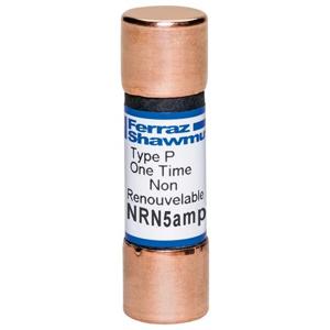 MERSEN FERRAZ NRN5 Canadian Fuse, 250V, 5A, Ferrule Mount | CH6ANY