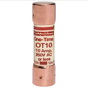 MERSEN FERRAZ OT10 Fuse, Fast Acting, 250VAC, 10A, 1 Pole | AG8TJX