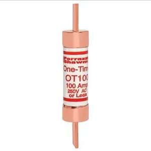 MERSEN FERRAZ OT100 Fuse, Fast Acting, 250VAC, 100A, 1 Pole | AG8TJY