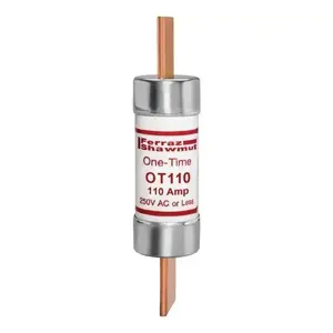 MERSEN FERRAZ OT110 Fuse, Fast Acting, Class K5, 250V, 110A | CH6AQV OT25, OTN25*