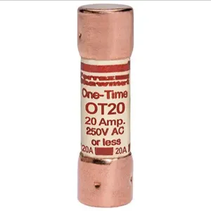 MERSEN FERRAZ OT20 Fuse, Fast Acting, 250VAC, 20A, 1 Pole | AG8TKF