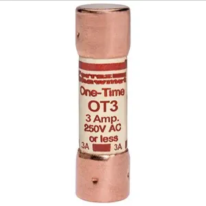 MERSEN FERRAZ OT3 Fuse, Fast Acting, 250VAC, 3A, 1 Pole | AG8TKL