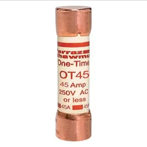 MERSEN FERRAZ OT45 Fuse, Fast Acting, 250VAC, 45A, 1 Pole | AG8TKV