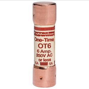 MERSEN FERRAZ OT6 Fuse, Fast Acting, 250VAC, 6A, 1 Pole | AG8TKZ