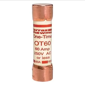 MERSEN FERRAZ OT60 Fuse, Fast Acting, Class K5, 250V, 60A | CH6AQX