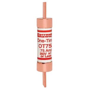 MERSEN FERRAZ OT75 Fuse, Fast Acting, Class K5, 250V, 75A | CH6ARB OT10