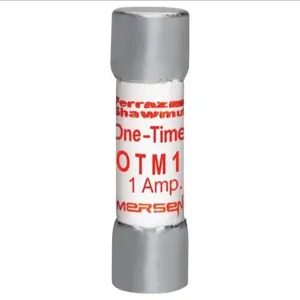 MERSEN FERRAZ OTM1 Fast Acting Midget Fuse, 250V, 1A, 1 Pole | AG8TLE