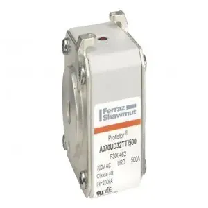 MERSEN FERRAZ P300462 Fuse, 500A | CH6AUN A070UD32TTI500