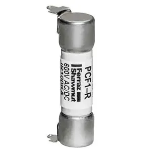 MERSEN FERRAZ PCF1-R PC Mount Fuse, Fast Acting, 600V, 1A | CH6AVW