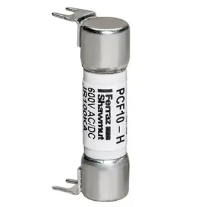 MERSEN FERRAZ PCF10-H PC Mount Fuse, Fast Acting, 600V, 10A | CH6AVK