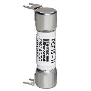 MERSEN FERRAZ PCF15-H PC Mount Fuse, Fast Acting, 600V, 15A | CH6AVR
