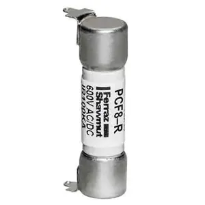 MERSEN FERRAZ PCF8-R PC Mount Fuse, Fast Acting, 600V, 8A | CH6AXD PCF1-R