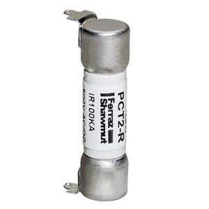 MERSEN FERRAZ PCT2-R PC Mount Fuse, Time Delay, 500V, 2A | CH6AZJ