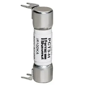 MERSEN FERRAZ PCT3-H PC Mount Fuse, Time Delay, 500V, 3A | CH6AZP PCT12-R