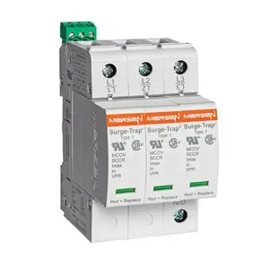 MERSEN FERRAZ STP240D07M Surge Protection Device, Plugable, 240V, 75kA, 3 Pole | CH6BRE