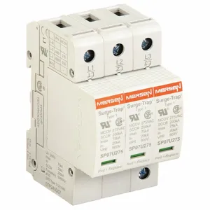 MERSEN FERRAZ STP240D07 Surge Protection Device, Plugable, 240V, 75kA, 3 Pole | CH6BRD