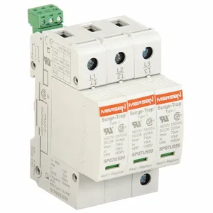 MERSEN FERRAZ STP480D07M Surge Protection Device, Plugable, 480V, 75kA, 3 Pole | CH6BRQ